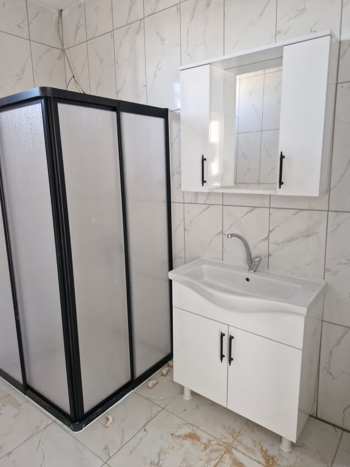 Altınekin 110 m² prefabrik ev banyo ve duş alanı